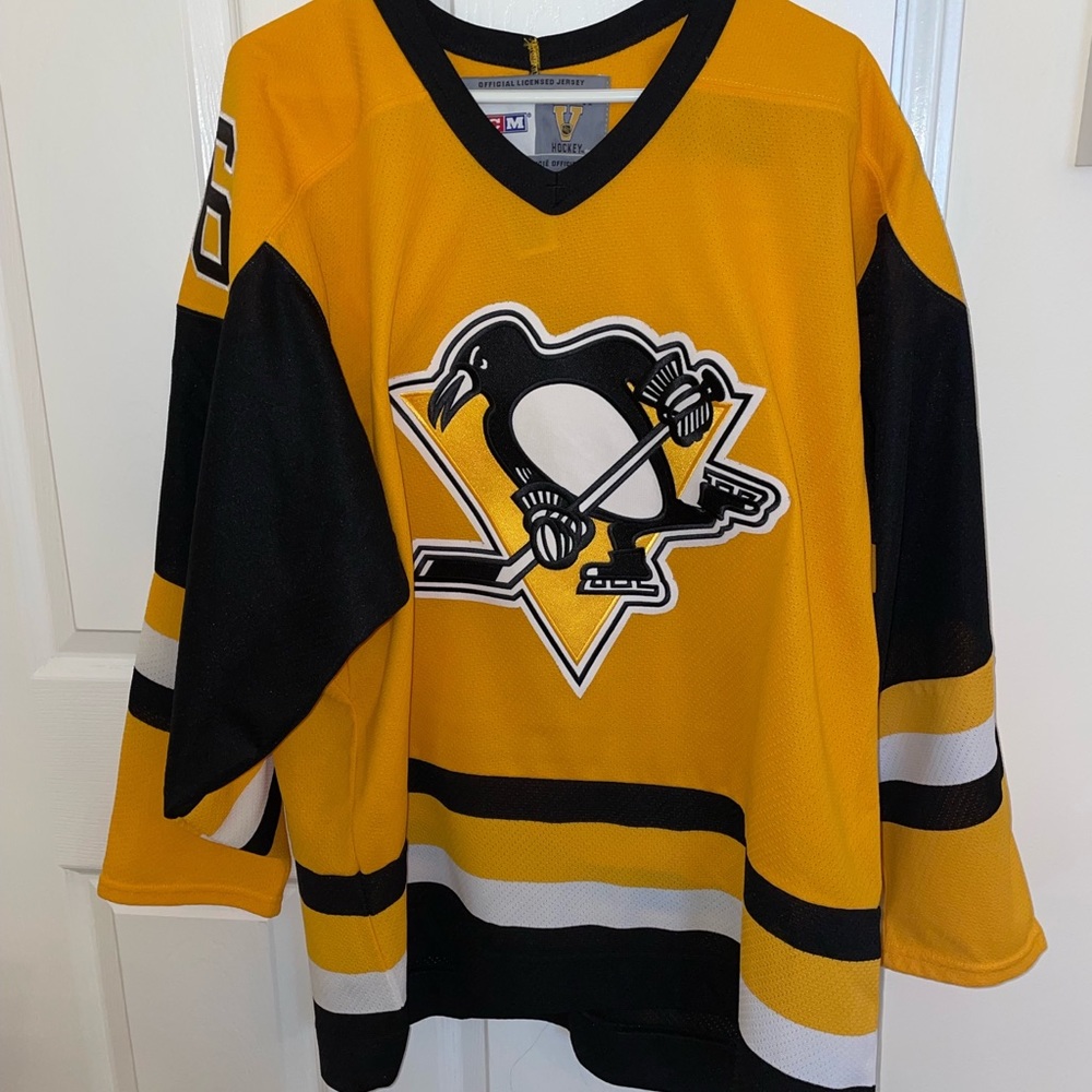 Lemieux penguins jersey
